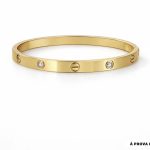 Bracelete Ponto de Luz Banhado em Ouro 18k