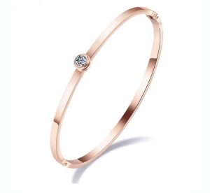 Bracelete Michele Rosê