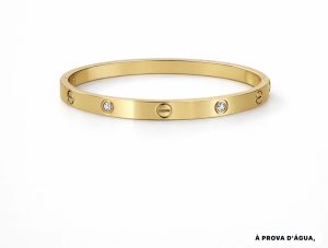 Bracelete Ponto de Luz Banhado em Ouro 18k