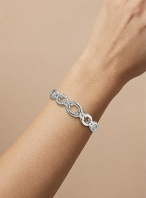Bracelete Imperial Silver com Banho de Ródio