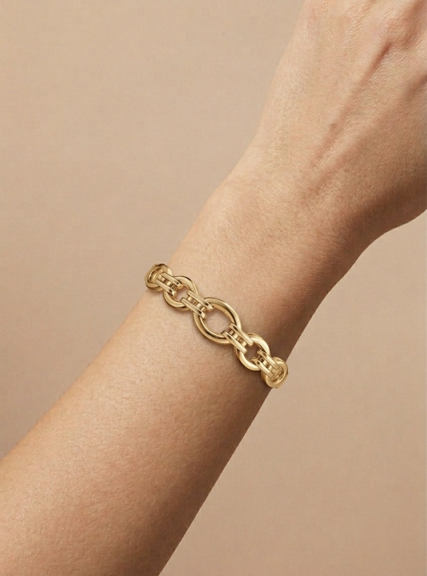 Bracelete Imperial Gold com Banho 18k - Imagem 2