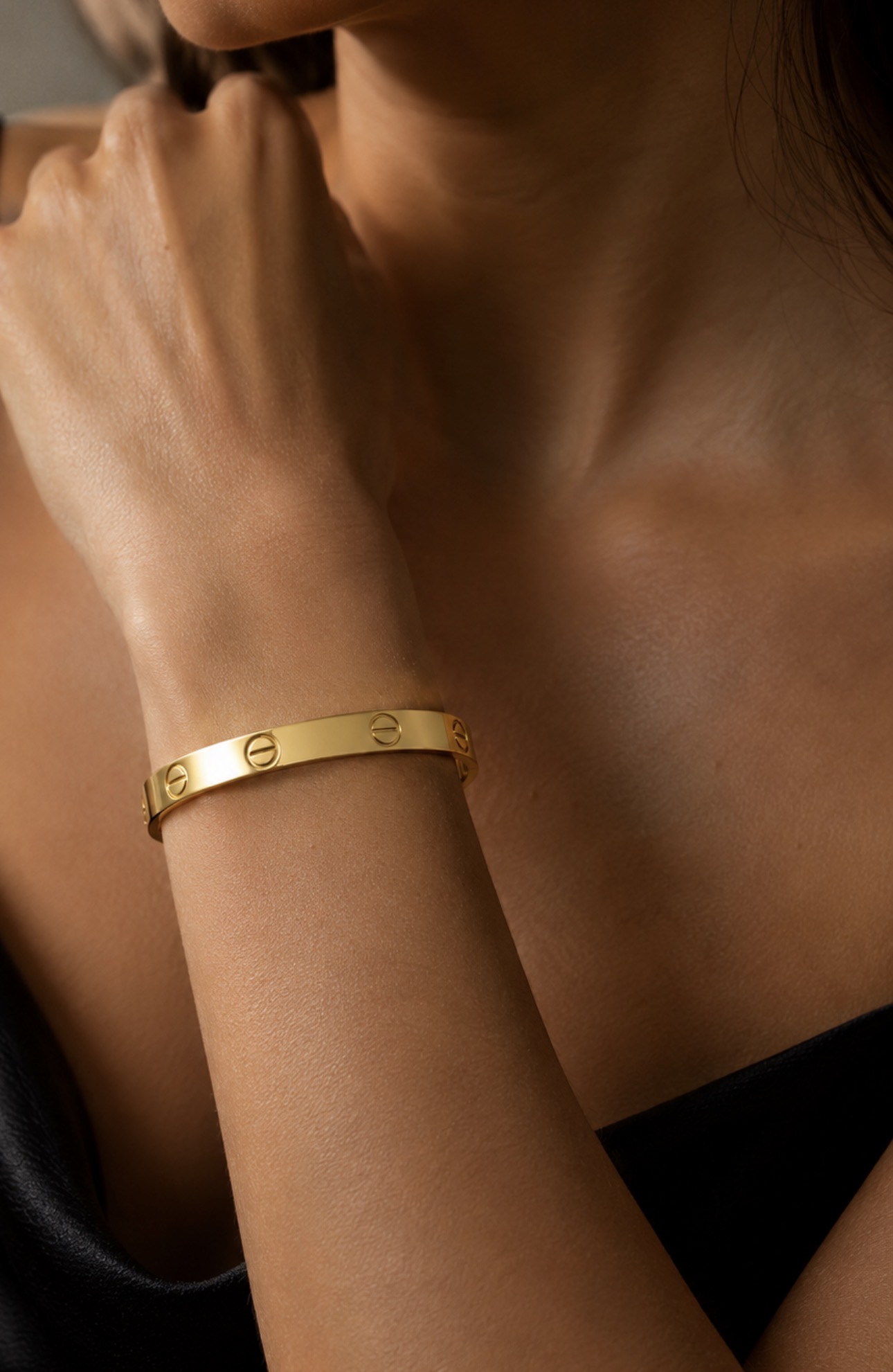 Bracelete Elegance Dourado com Banho 18k - Imagem 2