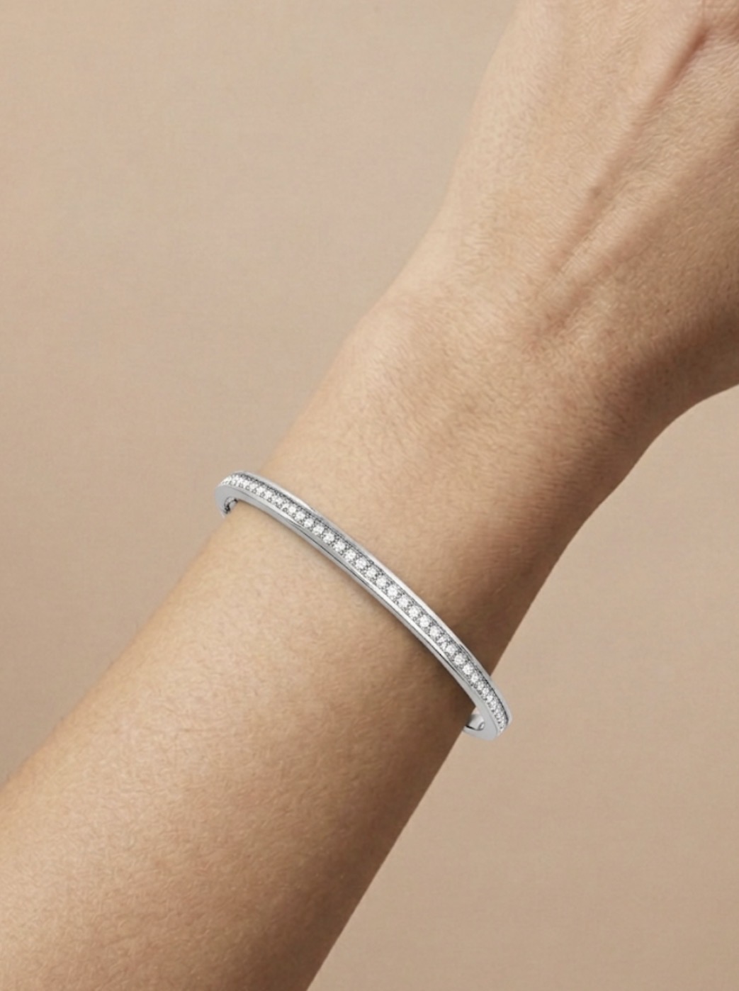 Bracelete Elegance Prateado - Imagem 3