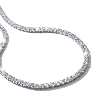 Colar Riviera 4mm em Prata 925