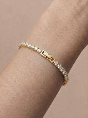 Bracelete Riviera Dourada