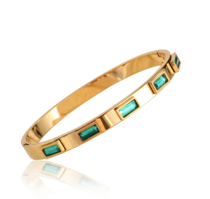 Bracelete Green Esmerald