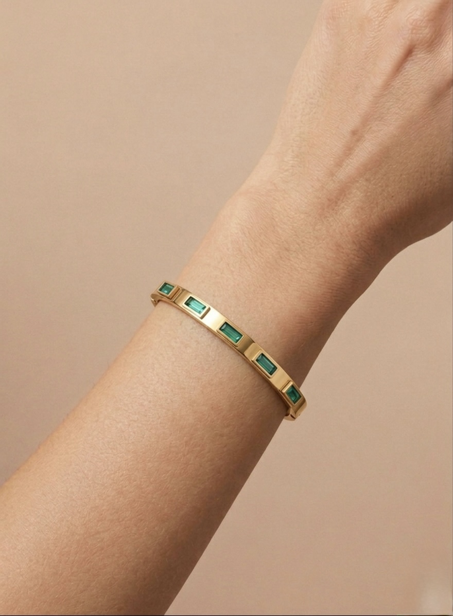 Bracelete Green Esmerald - Imagem 4