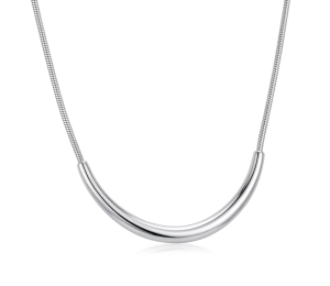 Colar Curve em Prata 925