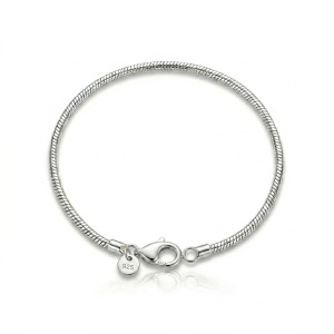 Bracelete Snake em Prata 925 Unissex